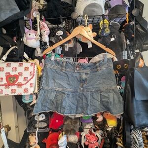 BDG Blue Denim Skirt